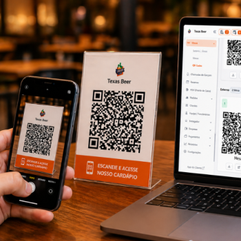 Cardápio com QR Code